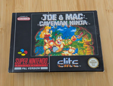 Thumbnail of ebay&reg; auction 326987379291 | Joe & Mac Caveman Ninja - Super Nintendo SNES Videospiel - OVP CIB PAL - UKV
