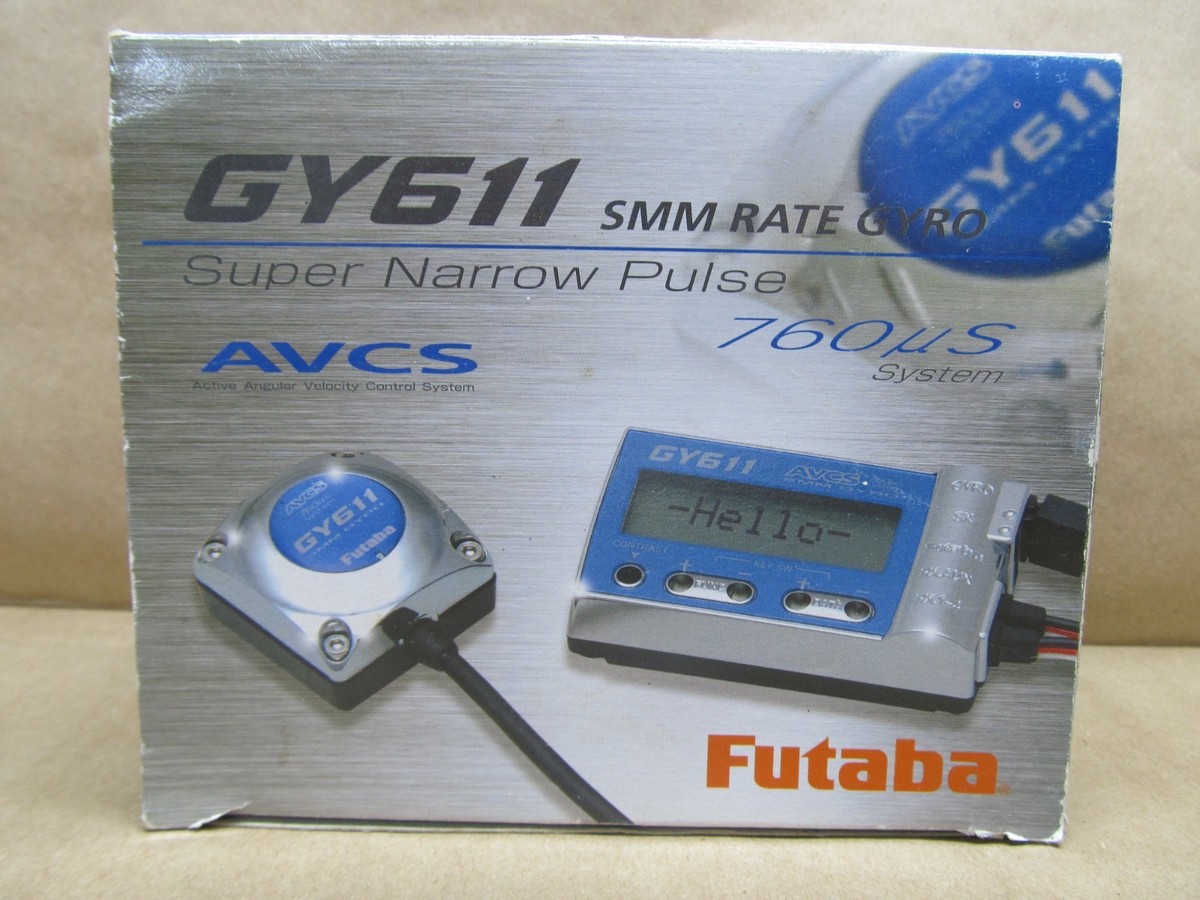 Futaba GY611 Gyro w/Futaba S9256 Servo - NEW - | eBay