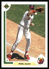 1991 Upper Deck Wally Joyner #575 California Angels