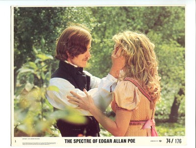 SPECTRE OF EDGAR ALLAN POE-1974-8X10 PROMO STILL-ROBERT WALKER JR-HORROR-DRAMA