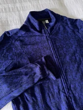 Ibex Juliet Merino Wool Full Zip Cardigan Women's M Wicking Outdoor Base Layer