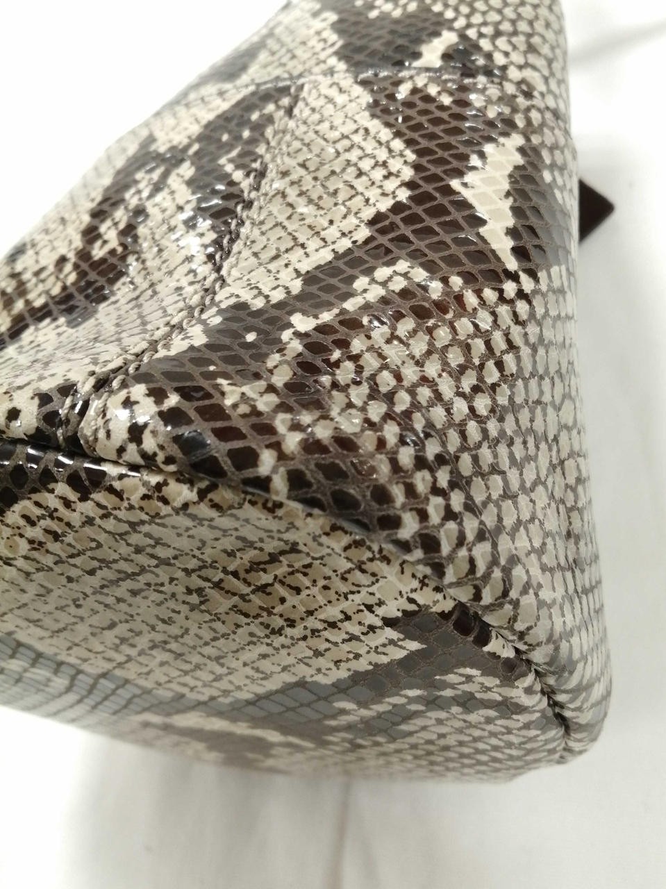 Drawstring Bag Marco Masi Model Python Pattern MA… - image 5