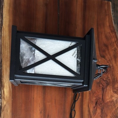 Zhong Shan Qing Dong Lighting Outdoor Hanging Lantern Black QD-189 Wet Location