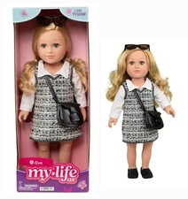 My Life As Ava Posable 18" Doll, Medium Blonde Hair Hazel Eyes   