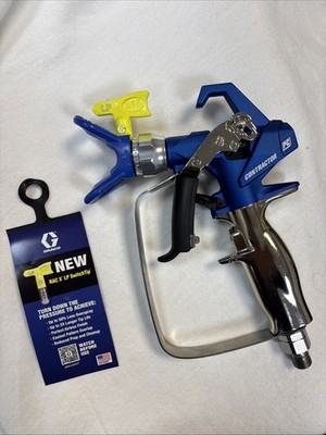 Graco Contractor PC Spray Gun With LP517 Spray Tip. New 17Y043 17Y042