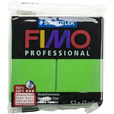 Fimo Professional Soft Polymer Clay 2oz-Sap Green