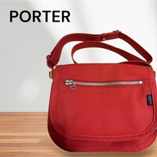 PORTER Naked Shoulder Bag Red 667-19472