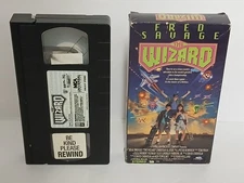 The Wizard VHS Tape Nintendo Fred Savage 1989 Power Glove Rare Original Release