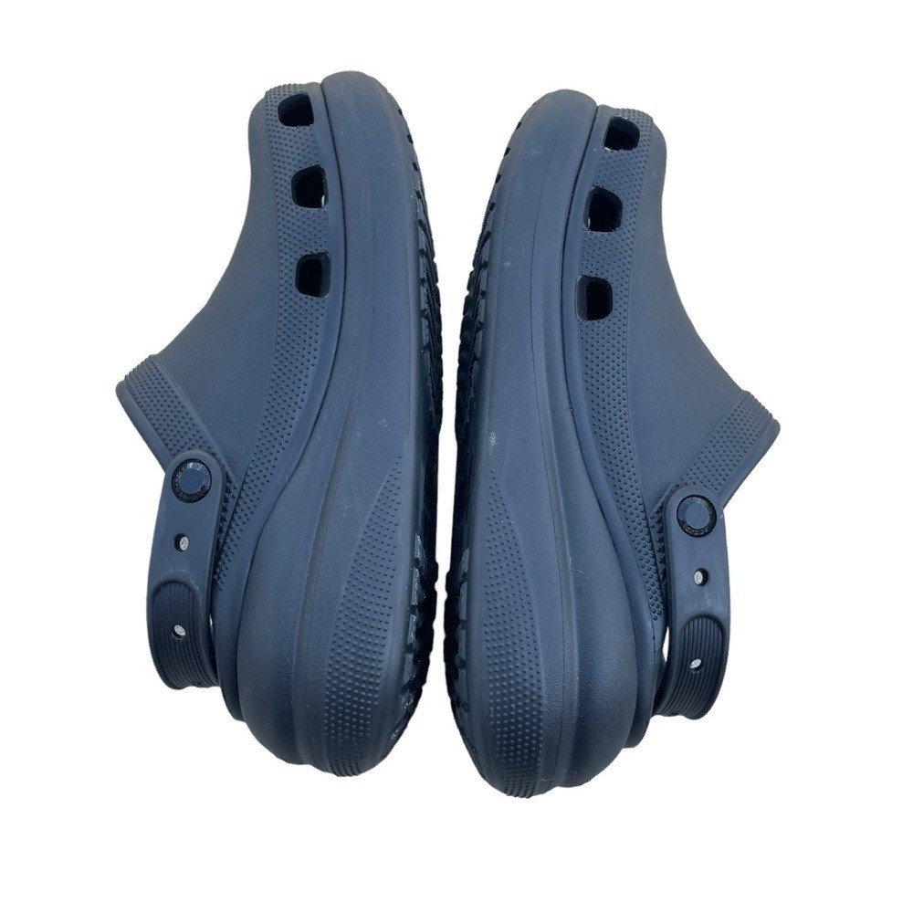 Crocs Classic Clogs Platform Solid Black Foam Com… - image 7