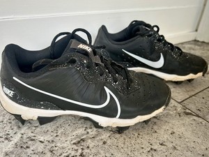 Nike Alpha Huarache 4 Keystone Kids Baseball Cleats DJ6525-004 • SZ 3Y / 22 CM