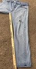 Levi’s 501 Button Fly Jeans 34x30 Denim Levi Pants Men’s Mens 00501-0193 Holy — photo 8