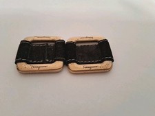 Lot Of 2 SALVATORE FERRAGAMO  Replacement Gold Central Hardware