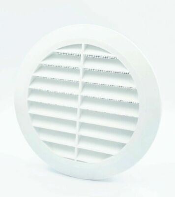 Griglia Di Ventilazione Rotonda Con Flangia E Zanzariera (75 Mm) | Leroy Merlin - Foto 2