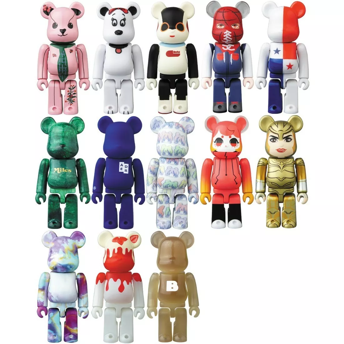 MEDICOM BEARBRICK BE@RBRICK SERIES 40 FULL BOX DISPLAY CASE 24