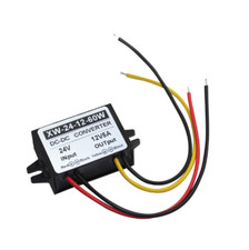 DC 24V Stepdown to DC 12V 5A 60W Converter Regulator Car Power Supply Adaptor
