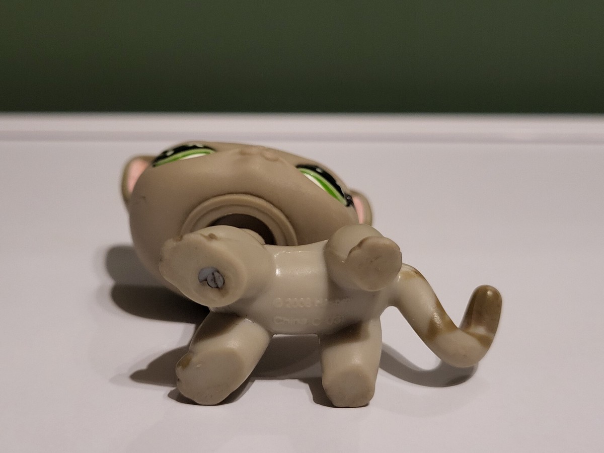 Littlest Pet Shop HASBRO #483 - Chat Européen Authentique - Collection LPS Original