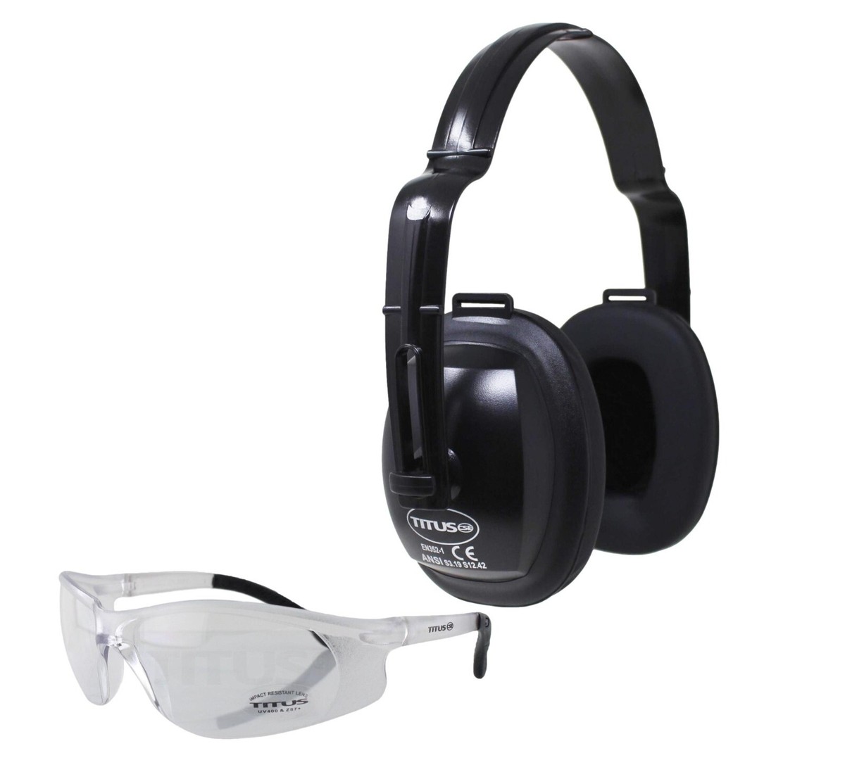 Shooting Ear Protection TITUS Hearing Protection Earmuffs Noise