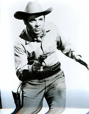 Audie Murphy Cowboy Black And White 8x10 Picture Celebrity Print