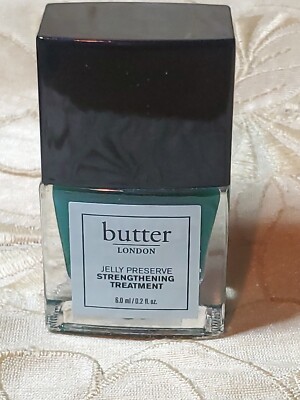 BUTTER LONDON-''JELLY PRESERVE STRENGTHENING TREATMENT''-BRAMLEY APPLE-0.2 OZ.-NEW