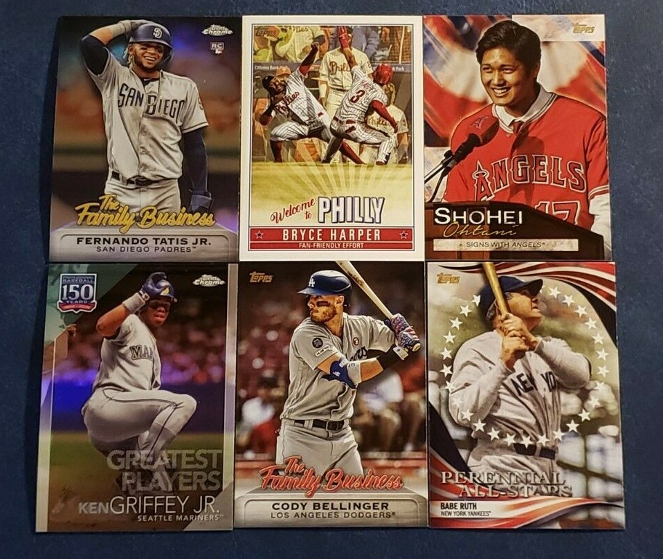 2019 Topps Update and Chrome Update INSERTS and VARIATIONS You