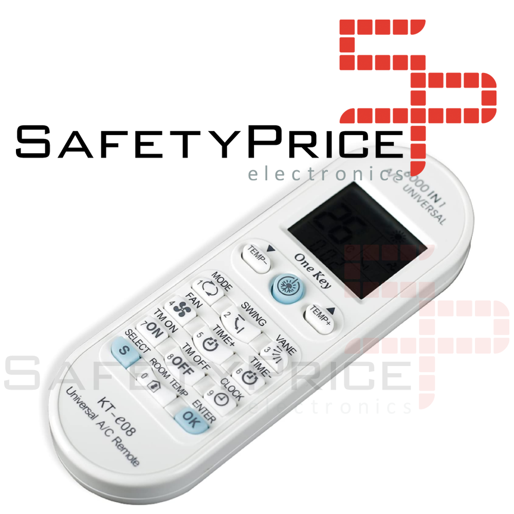 UBOON - Mando A Distancia UN-56 Funciones Basicas Y Avanzadas Universal Aire Acondicionado