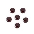6 Cognac Red Natural Diamond Loose Faceted Rounds 1.3mm 6pcs lot
