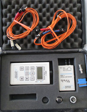 Noyes OPM5 Fiber Optic Optical Power Meter w/ OLS1 Optical Light Source Set