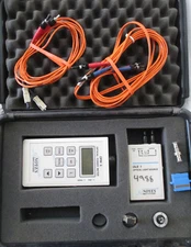 Noyes OPM5 Fiber Optic Optical Power Meter w/ OLS1 Optical Light Source Set