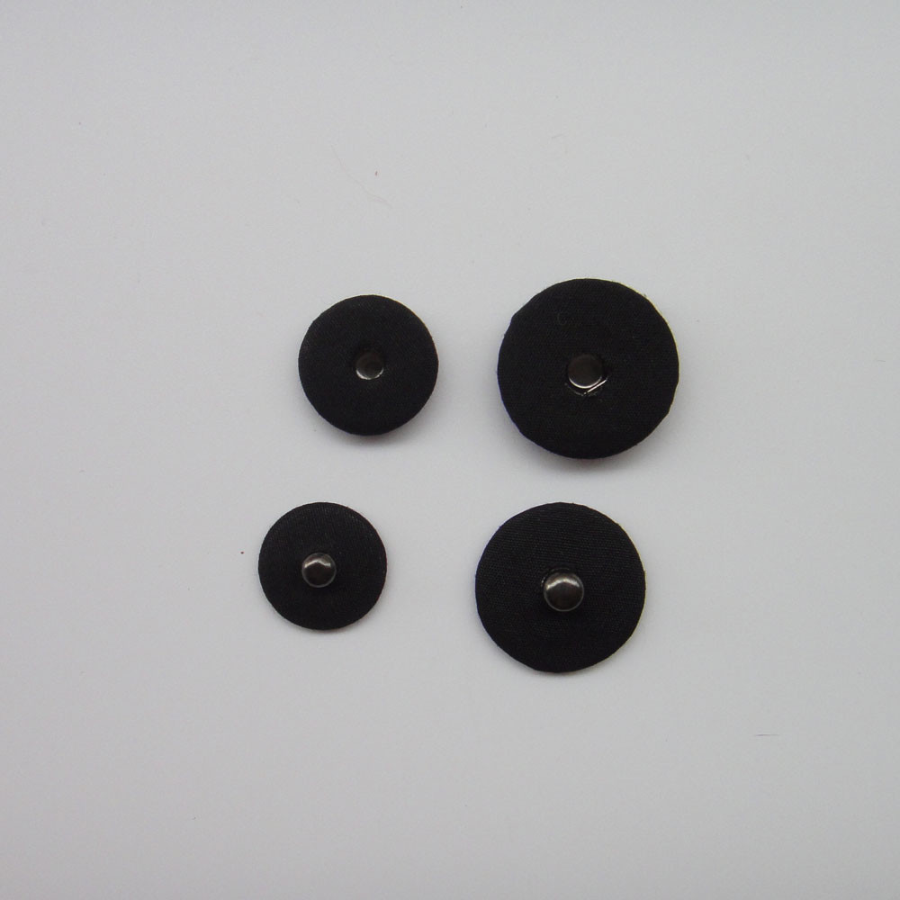 Sewing fabric covered Popper Metal snap Fasteners Buttons Press 11-31mm ...