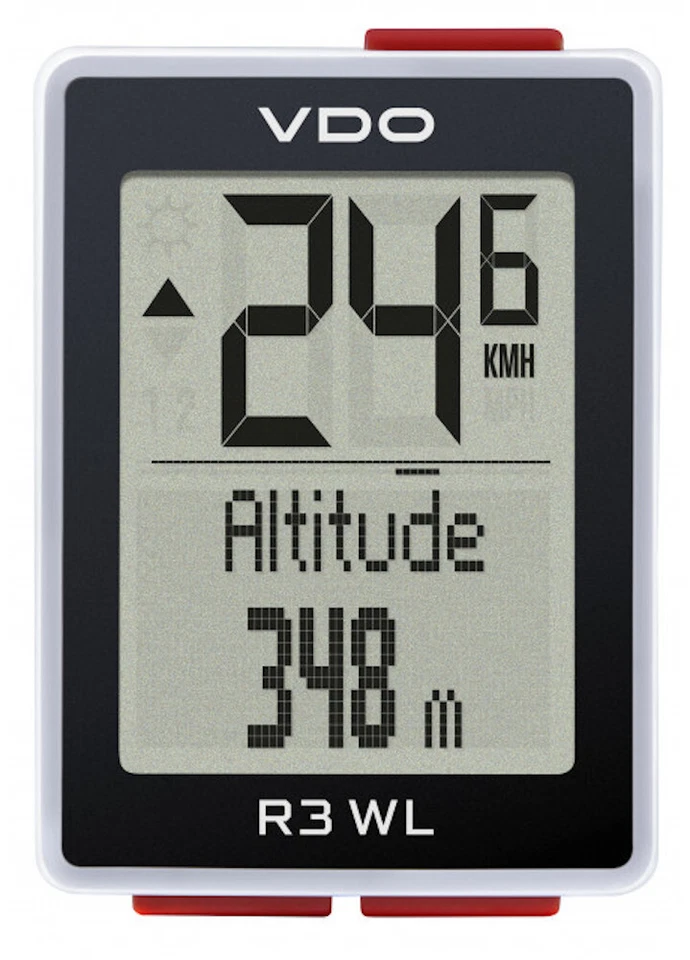 VDO R3 Wl Sts Ciclocomputer Bici Tachimetro Bicicletta Altimetro VTS Codificata - Immagine 2 di 4