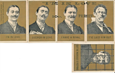VTC-5 Card Set-I'm In Love-Deeper in Love-Rival-Laid Him Out-Marriage Postponed