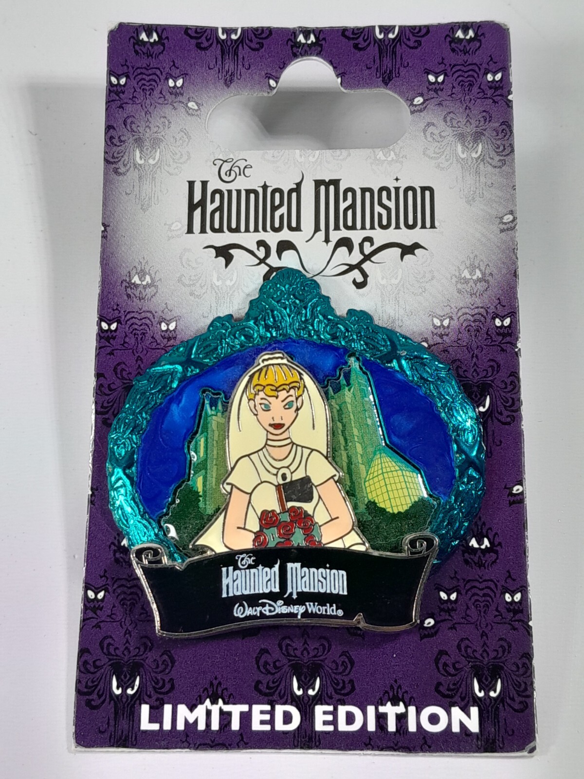 WDW Haunted Mansion Constance the Bride Disney Pin Of The Month LE2000 5 Of 12