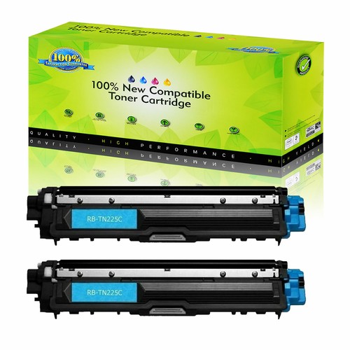 Buy 2PK TN225 Cyan Toner Cartridge Fit 