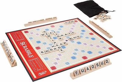 Scrabble Classic Crossword Game Hasbro Gaming SEALED