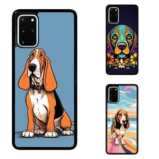 For Apple iPhone Motorola Samsung Galaxy Anti scratch Cover basset hound comic