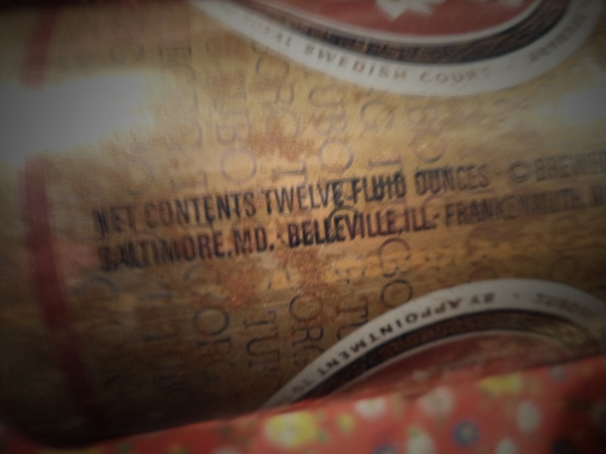 TUBORG OF COPENHAGEN BEER 12 OZ ALUMINUM BAR CODE BEER CAN CARLING