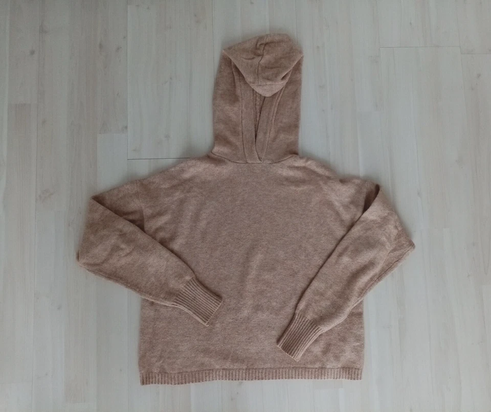 Only Damen Pullover Pulli Strick Kapuze hellbraun Gr.S - Bild 1 von 1