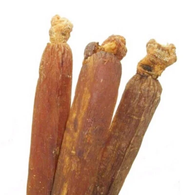 Organic Dry Ginseng Roots 100g 4 Pcs Korean Red Ginseng Chinese Herbal Medicine - Image 1 of 4