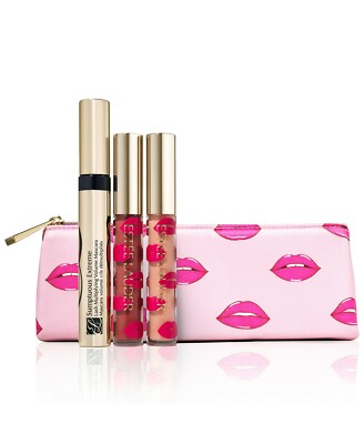 Estee Lauder Glossy Lips Set 3 Full Sizes orSculpted Envy Lips Set