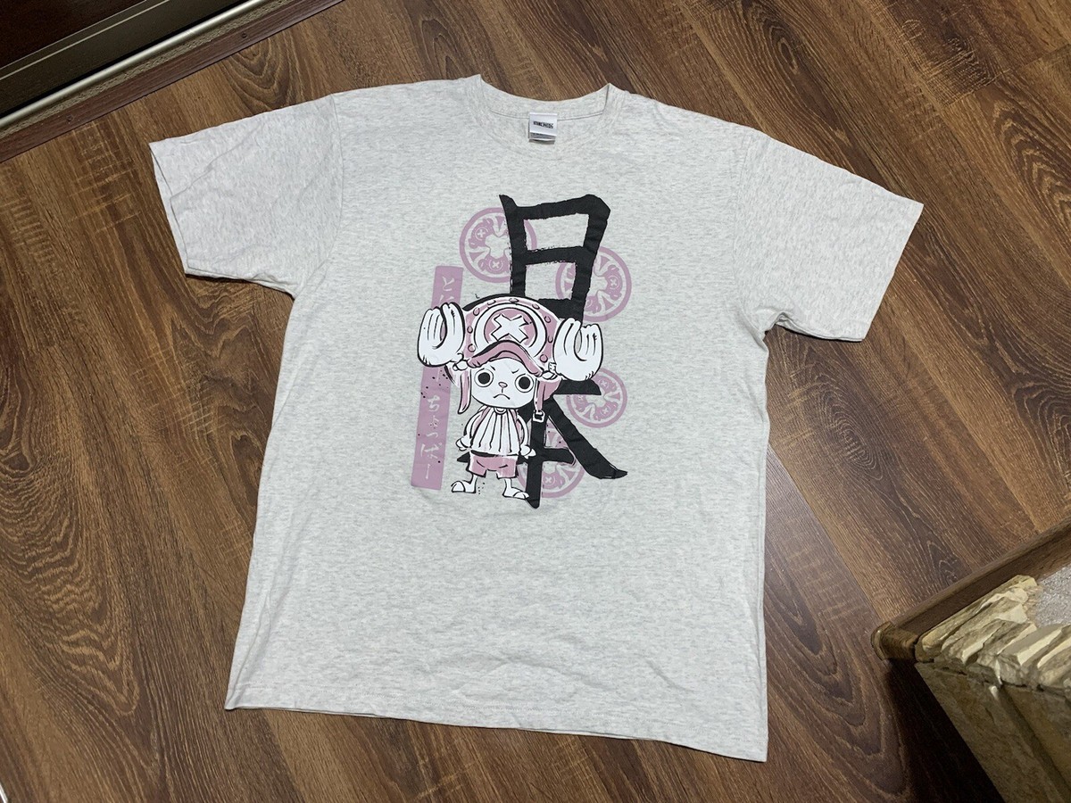 Vintage One Piece Tony Chopper T-Shirt Size L-M | eBay
