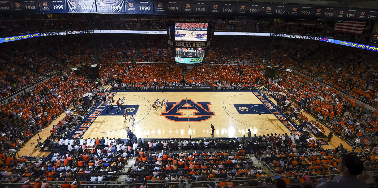 Auburn Basketball Arena Seating Chart