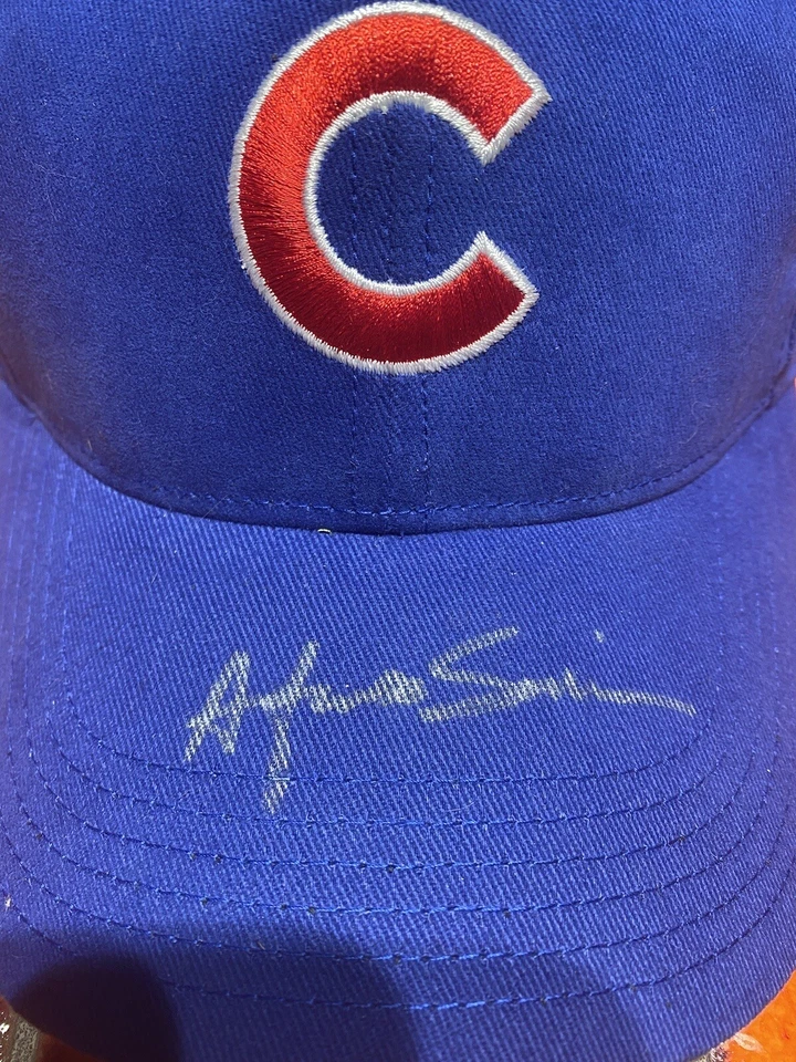 SOMBRERO FIRMADO POR ALFONSO SORIANO CUBS Foto 2 de 4
