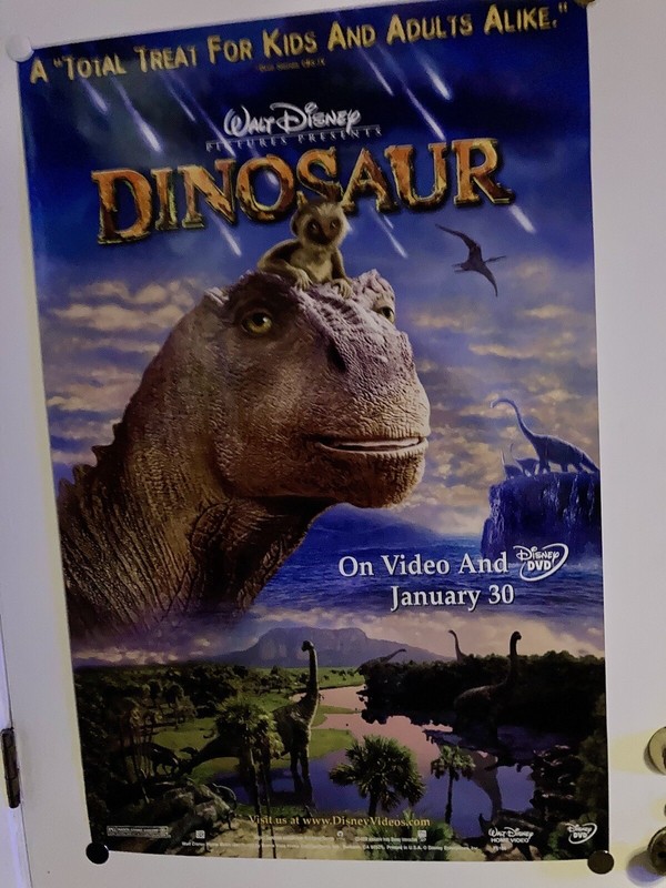 Walt Disney’s Dinosaur Promotional Poster 2001