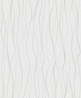 Vliestapete Novamur 82319 Weiß Beige Wellenmuster Strukturiert Ivy (3,24€/1Qm)
