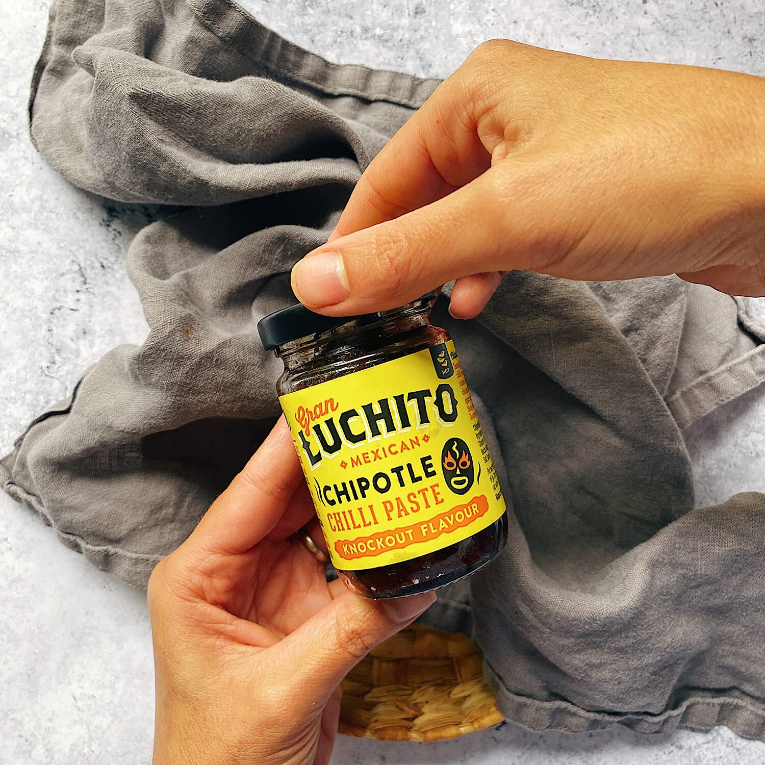 Gran Luchito Mexican Chipotle Chili Paste 3.5oz Handmade in Mexico