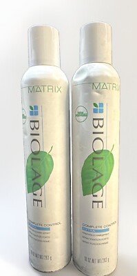 2 matrix biolage complete control extra firm hold hairspray 10oz scuff/dented