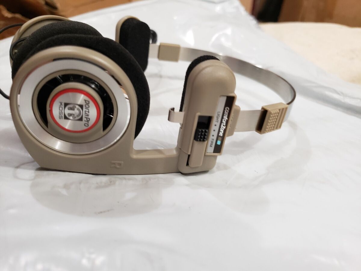 Koss Porta Pro Limited Edition Rhythm Beige On-Ear Headphones In-Line Mic  Japan