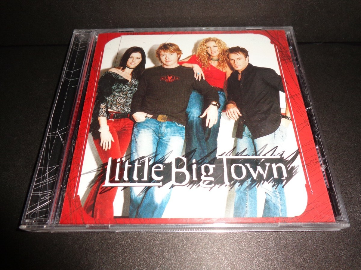 LITTLE BIG TOWN SELF TITLED-Rare Collectible CD w/ Lyrics-Pontiac