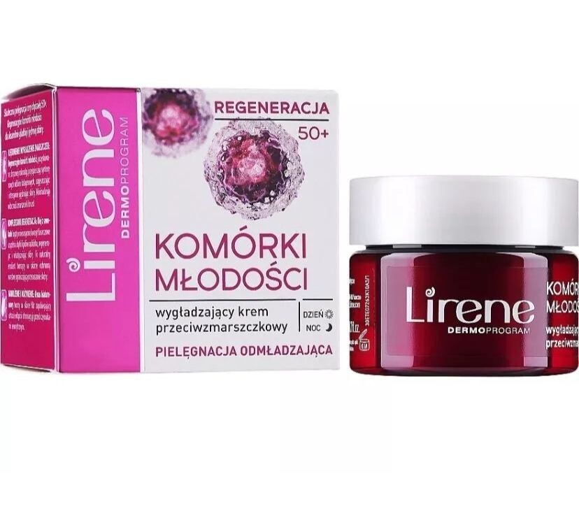 Lirene Rejuvenating Care Regeneration 50+anti-wrinkle cream /regenerative effect