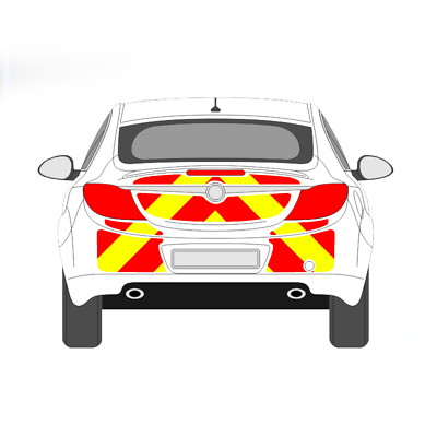 Opel Insignia Hatchback 08-12 Winkel Set Komplett Engineering Grad Reflektierend